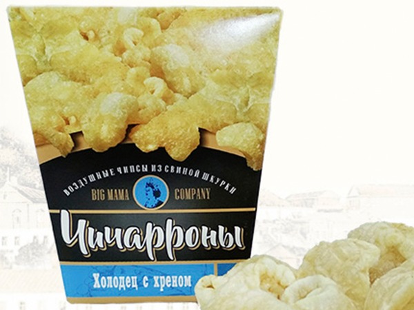 Чичарроны со вкусом холодца и хрена в Новомосковске