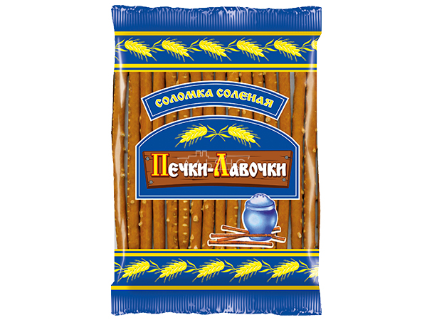 Соломка соленая "Печки-Лавочки" в Новомосковске