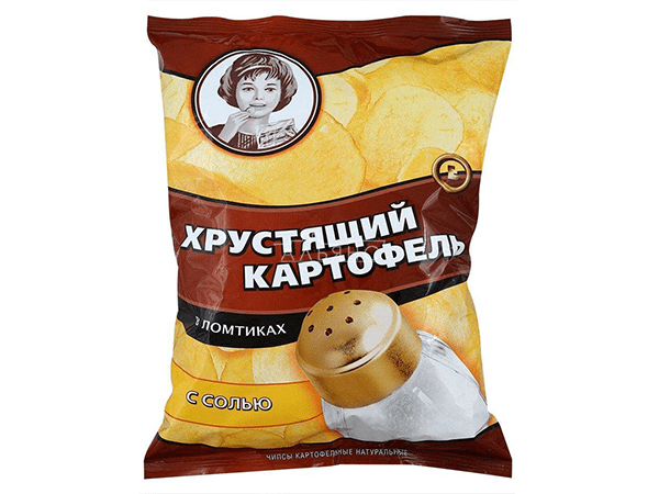 Картофельные чипсы "Девочка" 160 гр. в Новомосковске