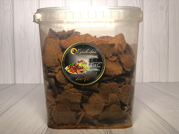 Ржаные гренки со вкусом шашлыка в Новомосковске