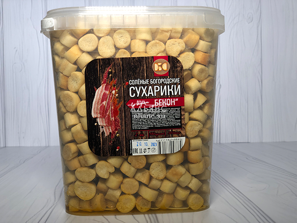 Сухарики с беконом в Новомосковске