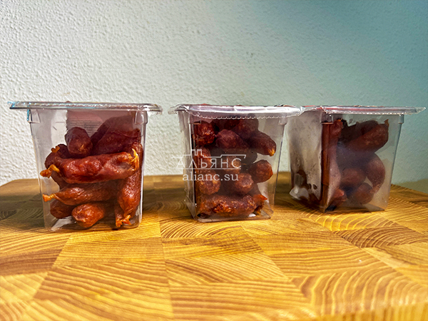 Колбаски МИНИ классические с/к (100 гр) в Новомосковске