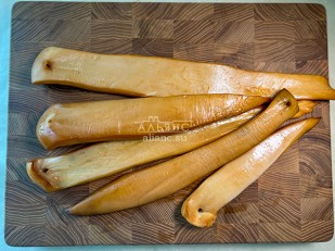 Пелядь х/к крупная потрошеная: Кальмар палочки х/к