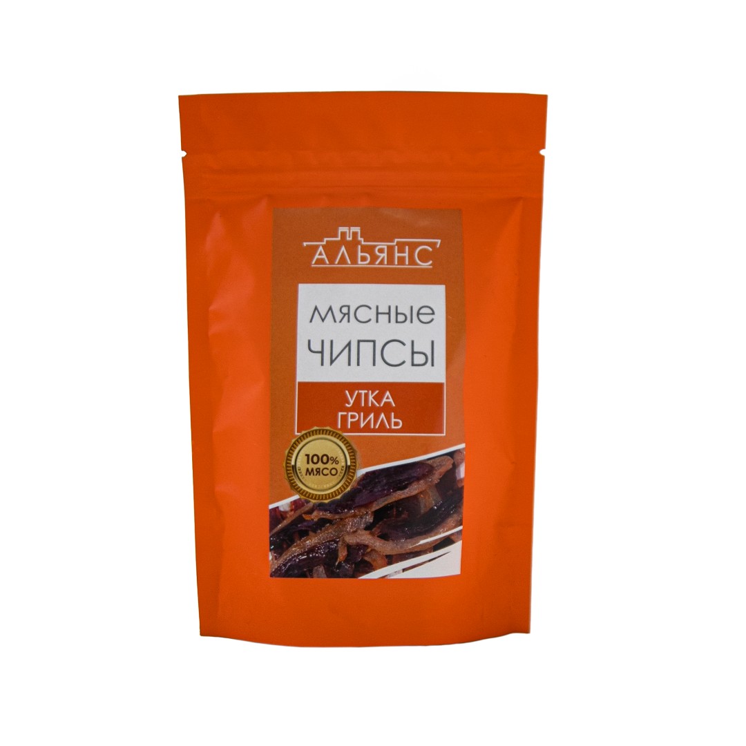 Мясо (АЛЬЯНС) вяленое утка гриль (50 гр) в Новомосковске