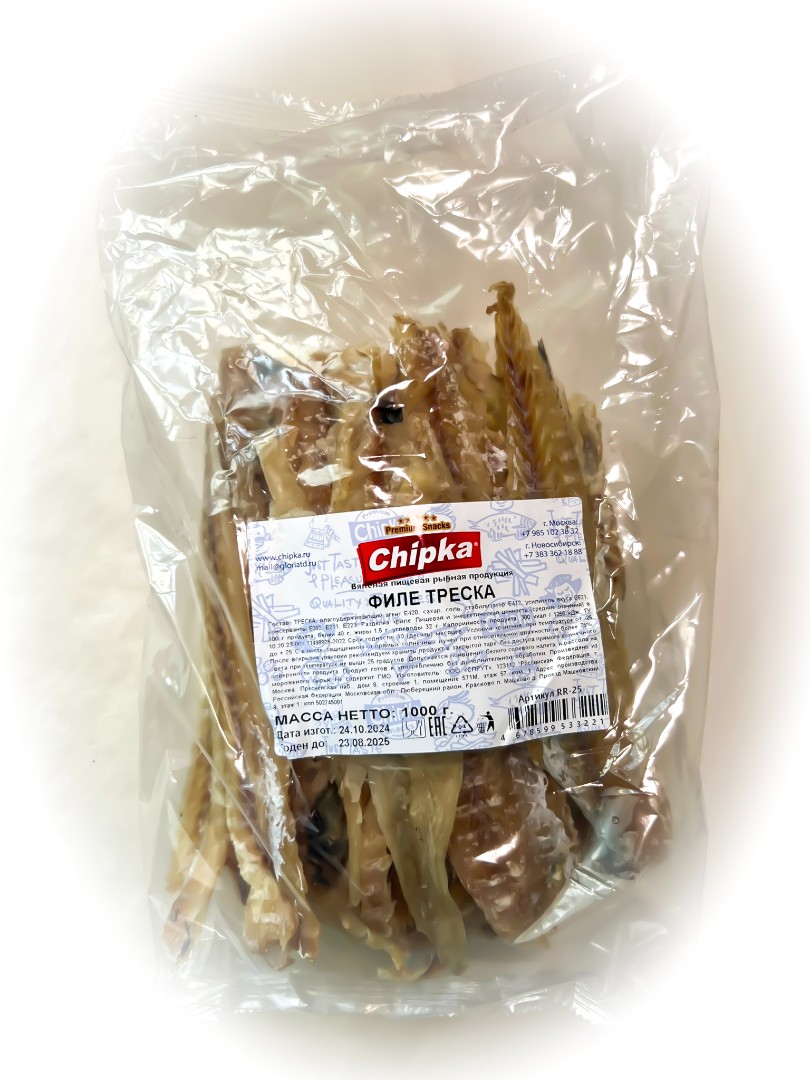 Треска филе (Chipka) 1кг в Новомосковске