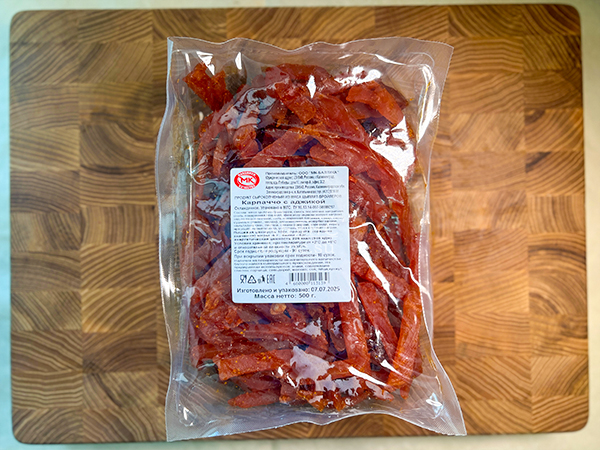 Продукт из мяса птиц "КАРПАЧЧО с АДЖИКОЙ" с/к "ООО БАЛТИКА" (Калининградская обл.) в Новомосковске