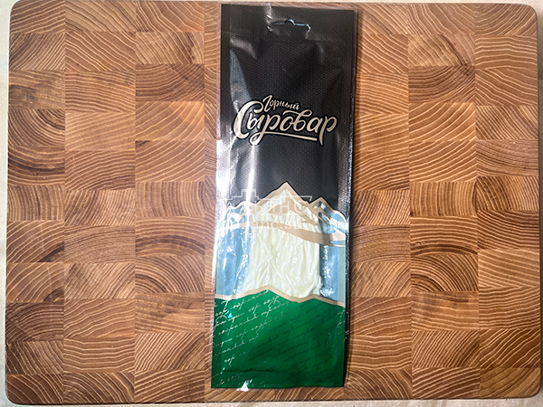 Сыр 60 гр ГОРНЫЙ СЫРОВАР (Паутинка белая с укропом и чесноком) в Новомосковске